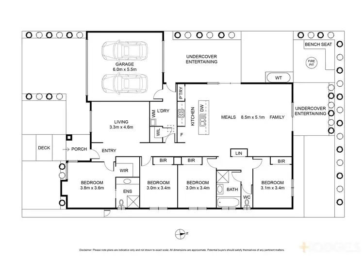 Floorplan of Homely house listing, 24 Lady Earl Crescent, Ocean Grove VIC 3226