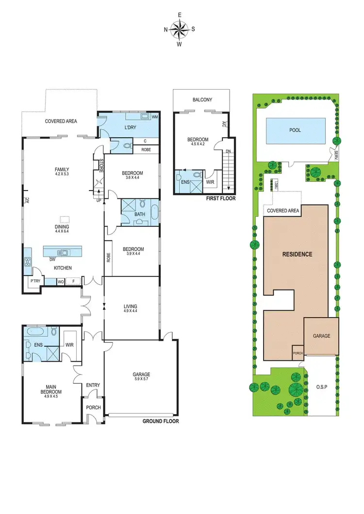 Floorplan of Homely house listing, 496 Kooyong Road, Caulfield South VIC 3162