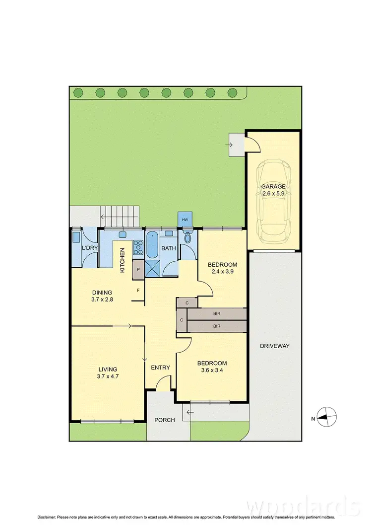 Floorplan of Homely unit listing, 10/90 Burwood Highway, Burwood East VIC 3151