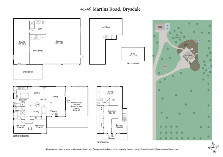 Floorplan of Homely rural property listing, 41-49 Martins Road, Drysdale VIC 3222