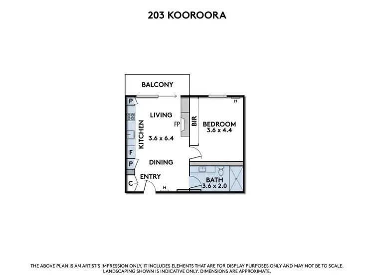 Floorplan of Homely apartment listing, 203/2-4 Kooroora, The Avenue, Mount Buller VIC 3723