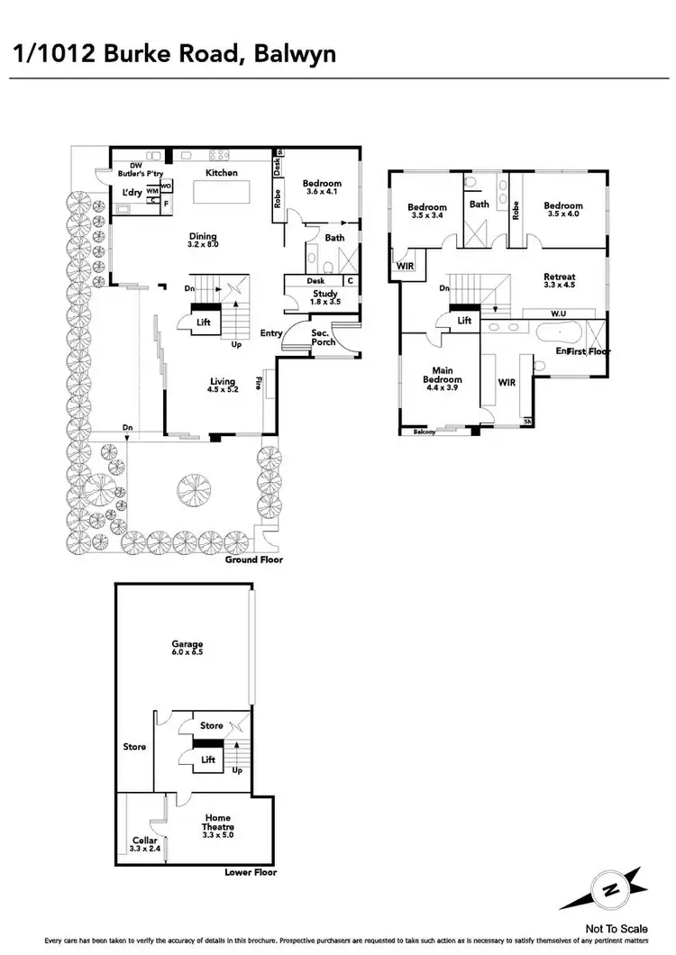 Floorplan of Homely house listing, 1/1012 Burke Road, Balwyn VIC 3103