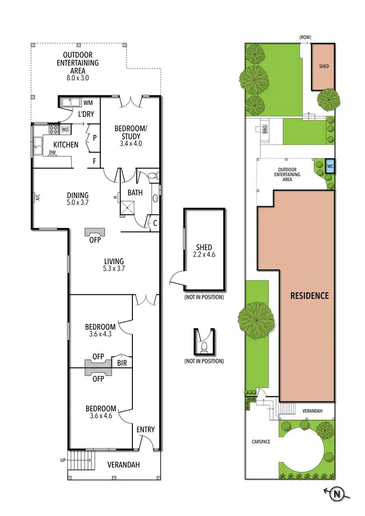 Floorplan of Homely house listing, 41 Robb Street, Essendon VIC 3040