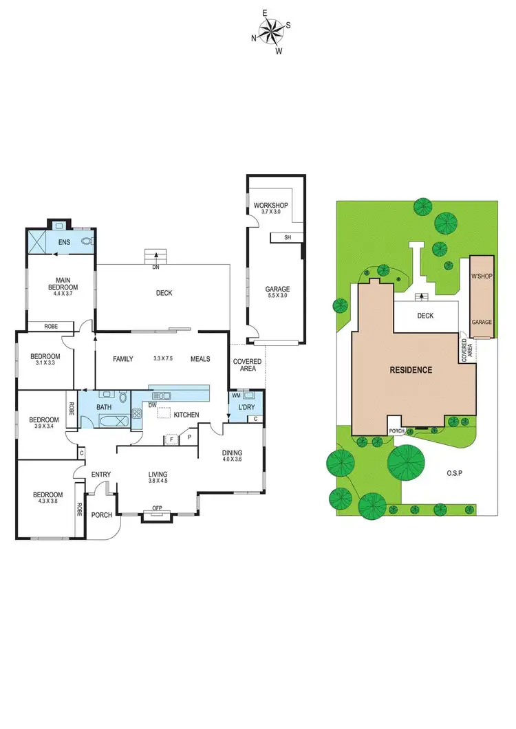 Floorplan of Homely house listing, 110 Tucker Road, Bentleigh VIC 3204