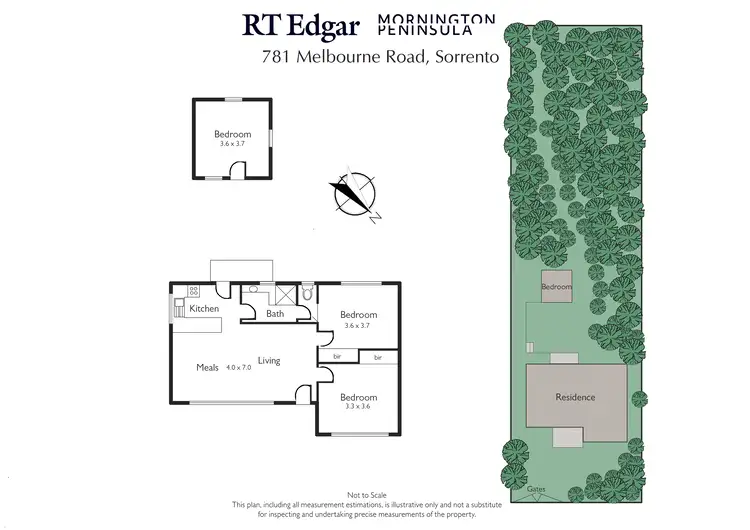 Floorplan of Homely house listing, 781 Melbourne Road, Sorrento VIC 3943
