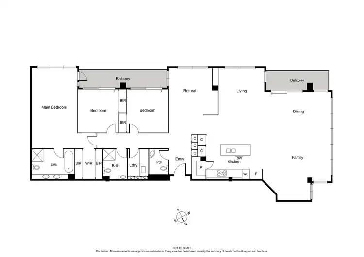 Floorplan of Homely apartment listing, 1601/2-14 Albert Road, South Melbourne VIC 3205