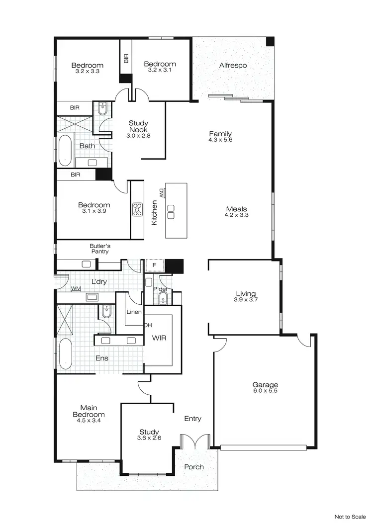 Floorplan of Homely house listing, 79 Shortridge Drive, Lucas VIC 3350