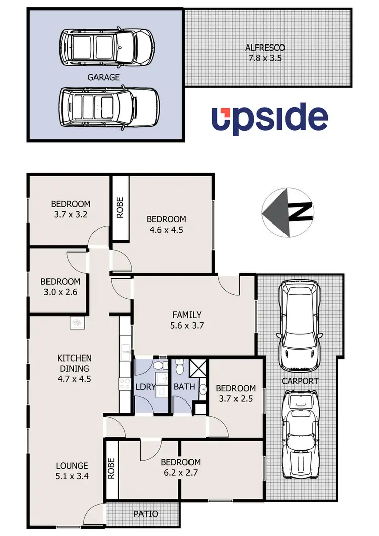Floorplan of Homely house listing, 41 The Kingsway, Barrack Heights NSW 2528