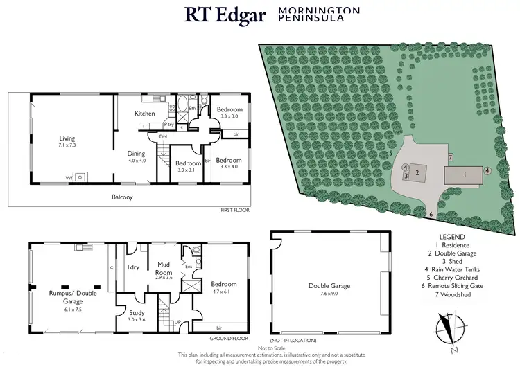 Floorplan of Homely rural property listing, 107 Stanleys Road, Red Hill VIC 3937