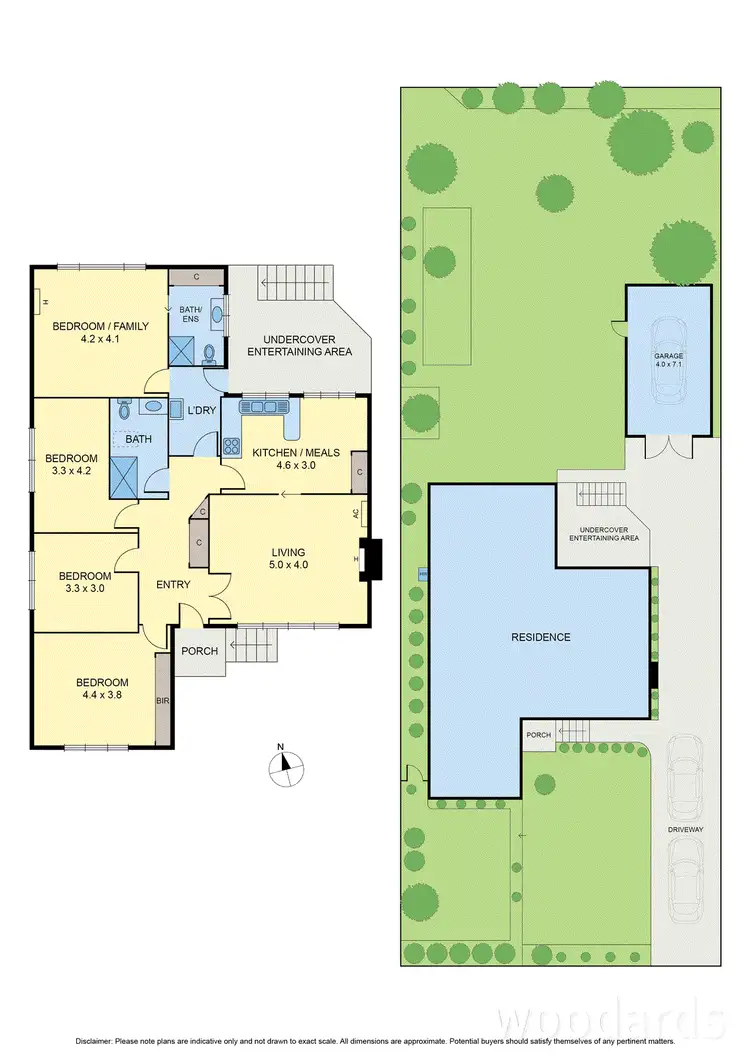 Floorplan of Homely house listing, 54 Eram Road, Box Hill North VIC 3129