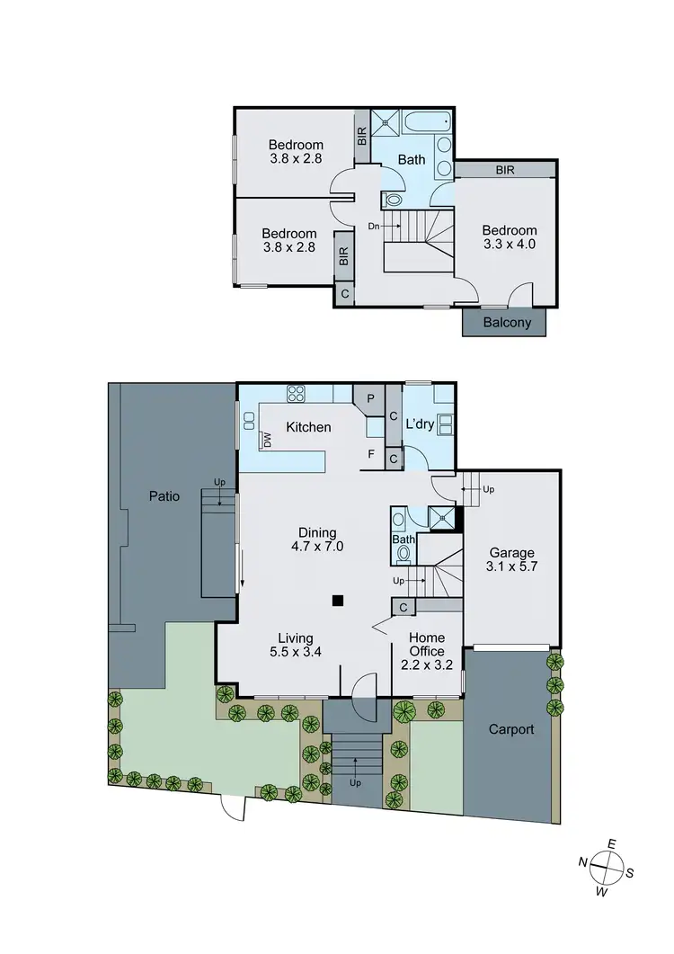 Floorplan of Homely house listing, 2A The Rialto, Malvern East VIC 3145