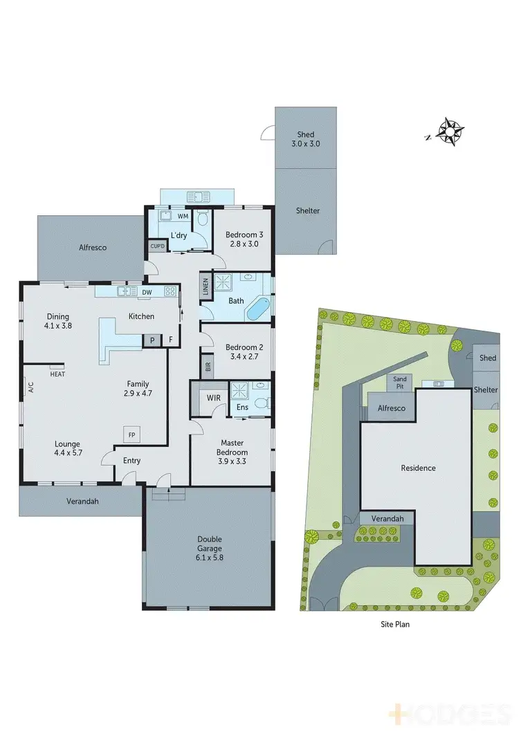 Floorplan of Homely house listing, 19 Leicester Mews, Leopold VIC 3224