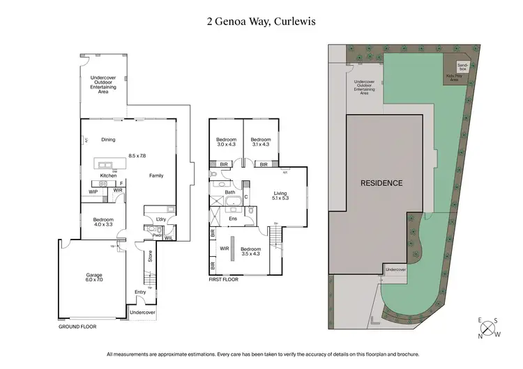 Floorplan of Homely house listing, 2 Genoa Way, Curlewis VIC 3222
