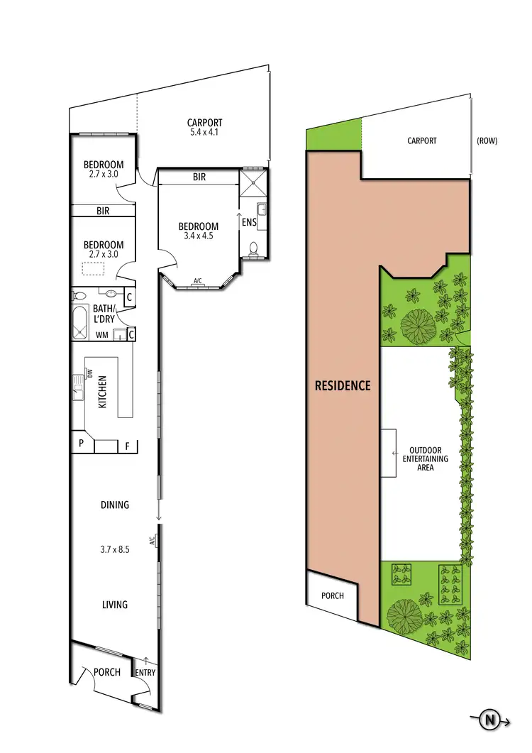 Floorplan of Homely house listing, 217 Canning Street, Carlton VIC 3053