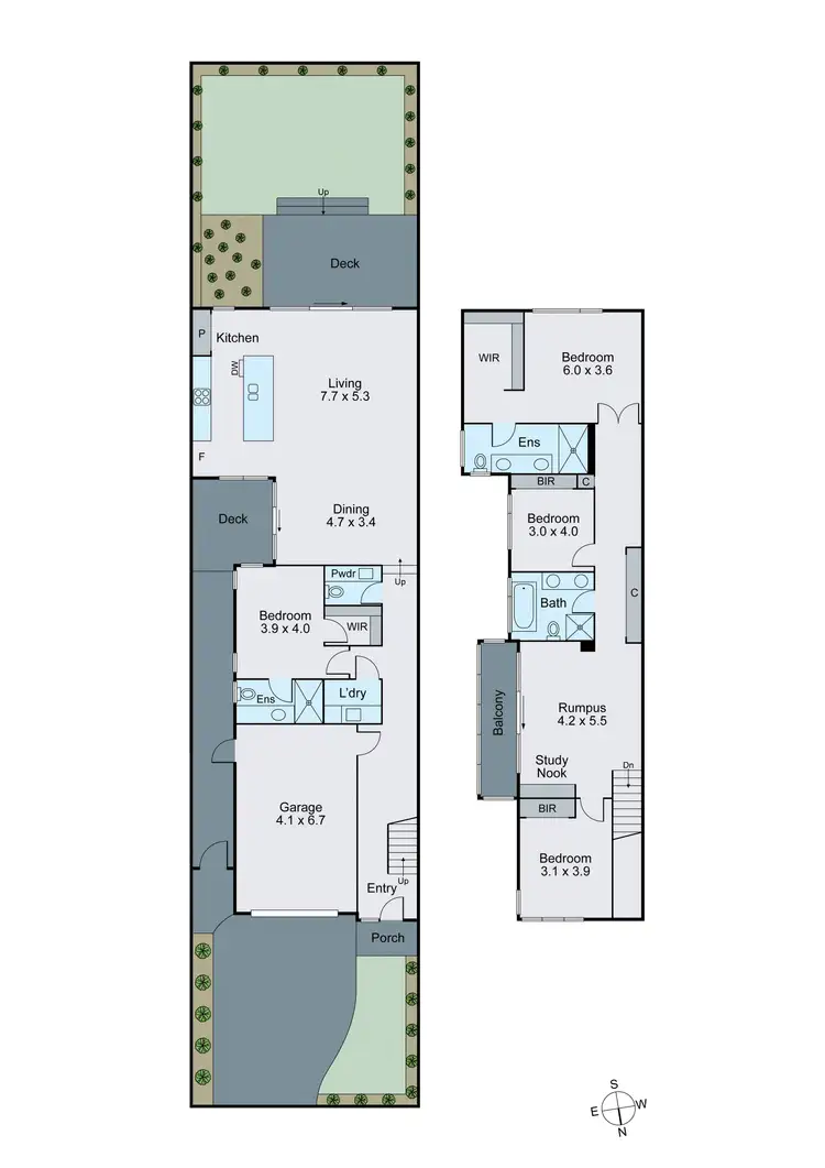 Floorplan of Homely townhouse listing, 2c Liberator Street, Ashburton VIC 3147