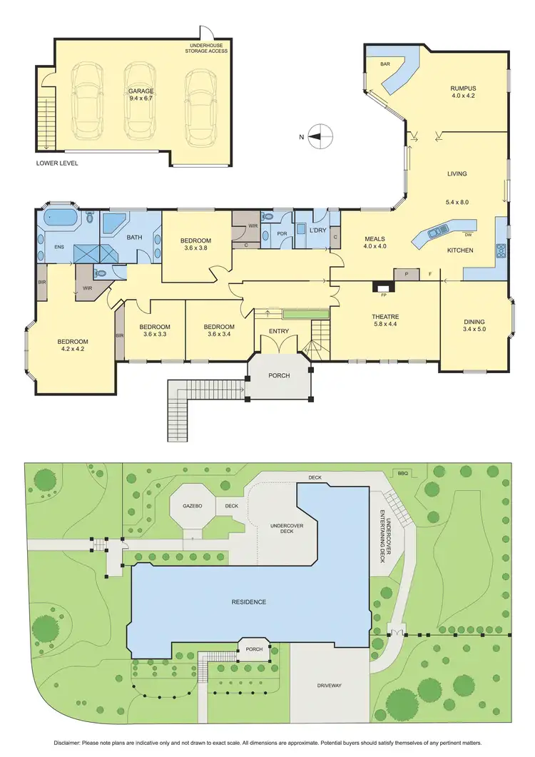 Floorplan of Homely house listing, 16 The Parkway, Templestowe VIC 3106