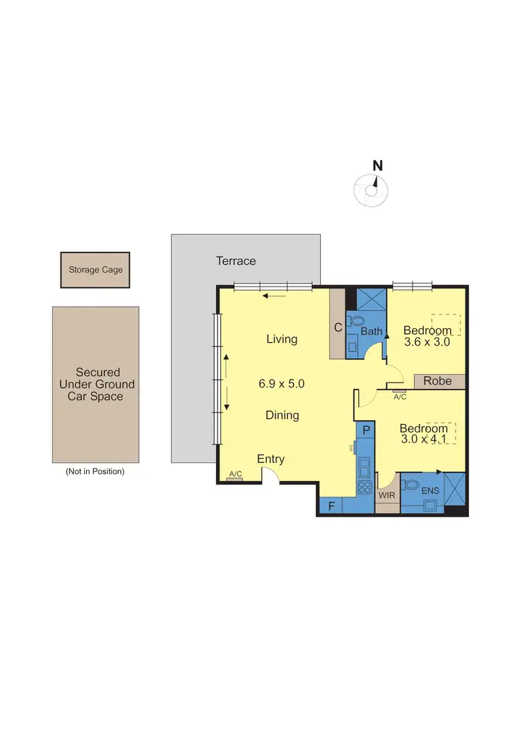 Floorplan of Homely apartment listing, 9/22 Wattle Road, Hawthorn VIC 3122