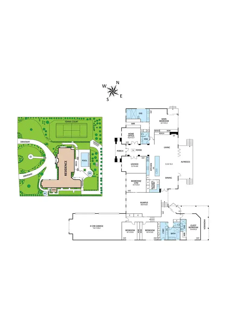 Floorplan of Homely house listing, 10 Lakeside Drive, Lower Plenty VIC 3093