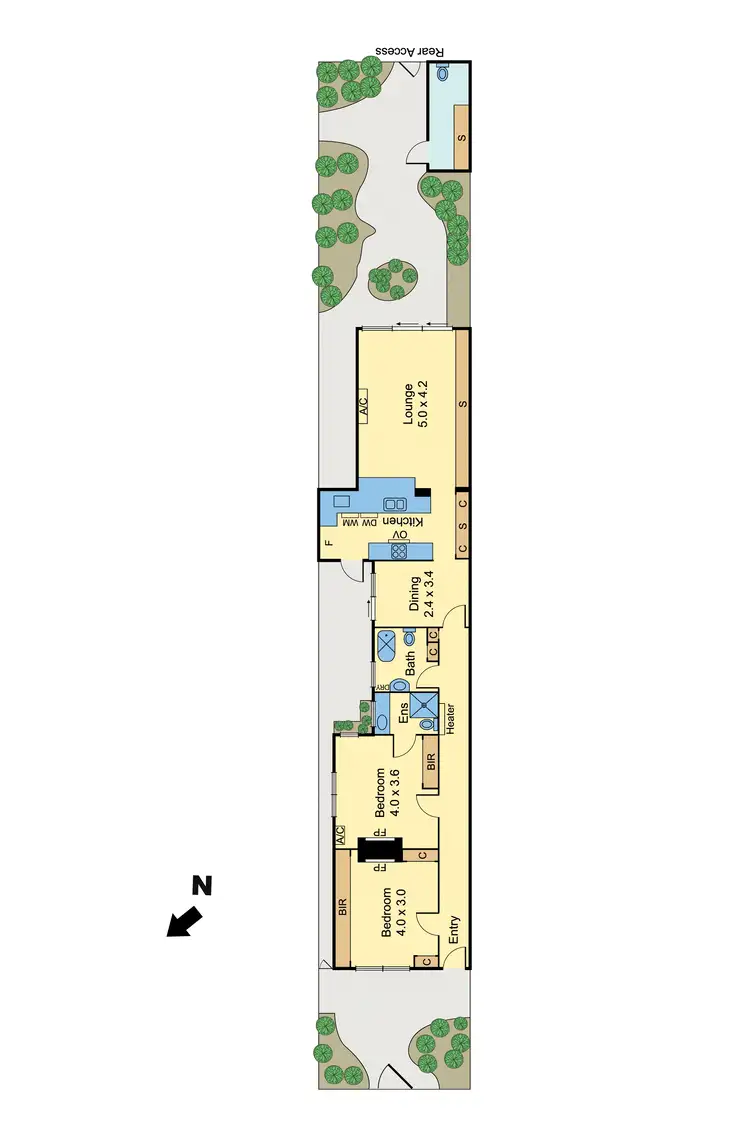Floorplan of Homely house listing, 17 Edgerton Street, Hawthorn VIC 3122