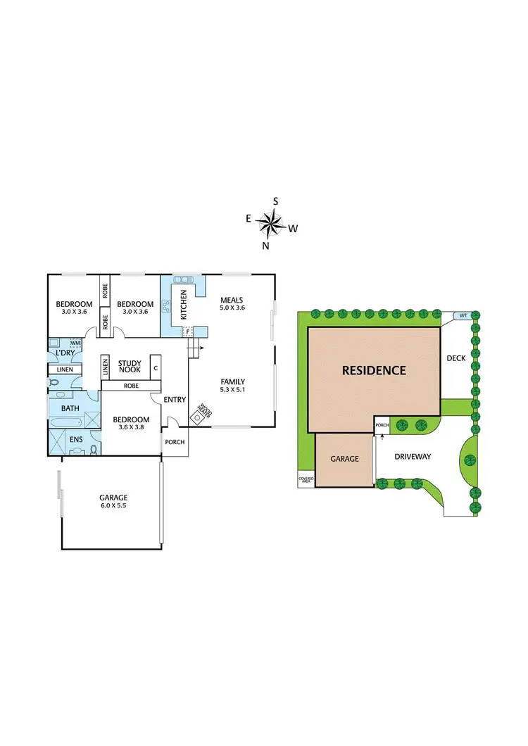 Floorplan of Homely unit listing, 2/1554 Main Road, Research VIC 3095