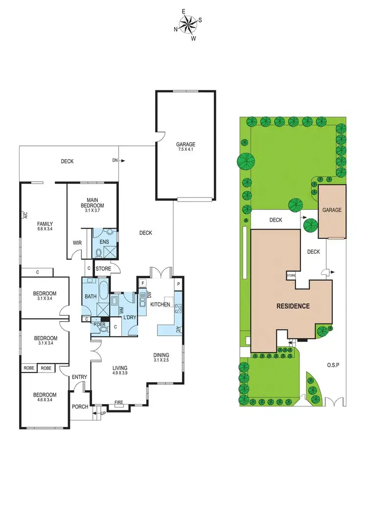 Floorplan of Homely house listing, 30 Stratford Avenue, Bentleigh East VIC 3165