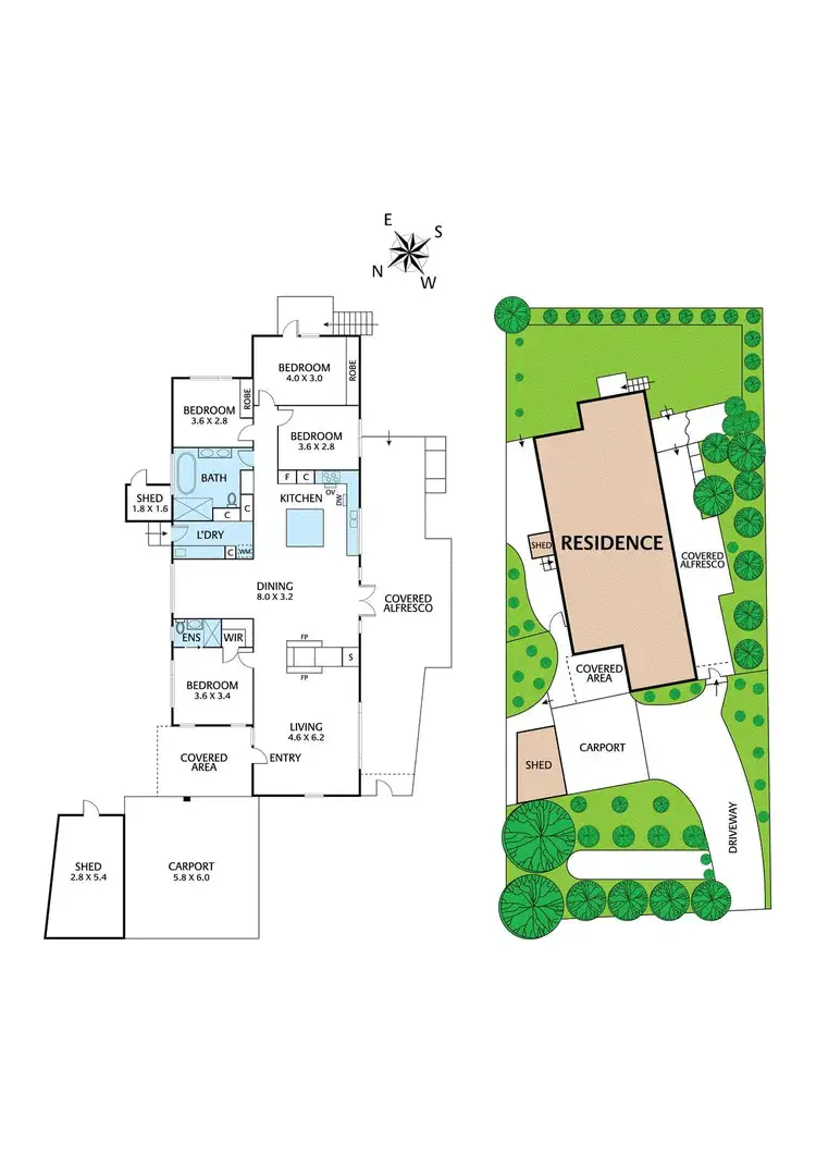 Floorplan of Homely house listing, 320 St Helena Road, St Helena VIC 3088