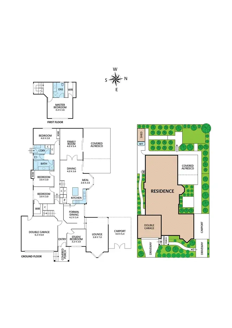 Floorplan of Homely house listing, 35 Falkiner Street, Eltham VIC 3095