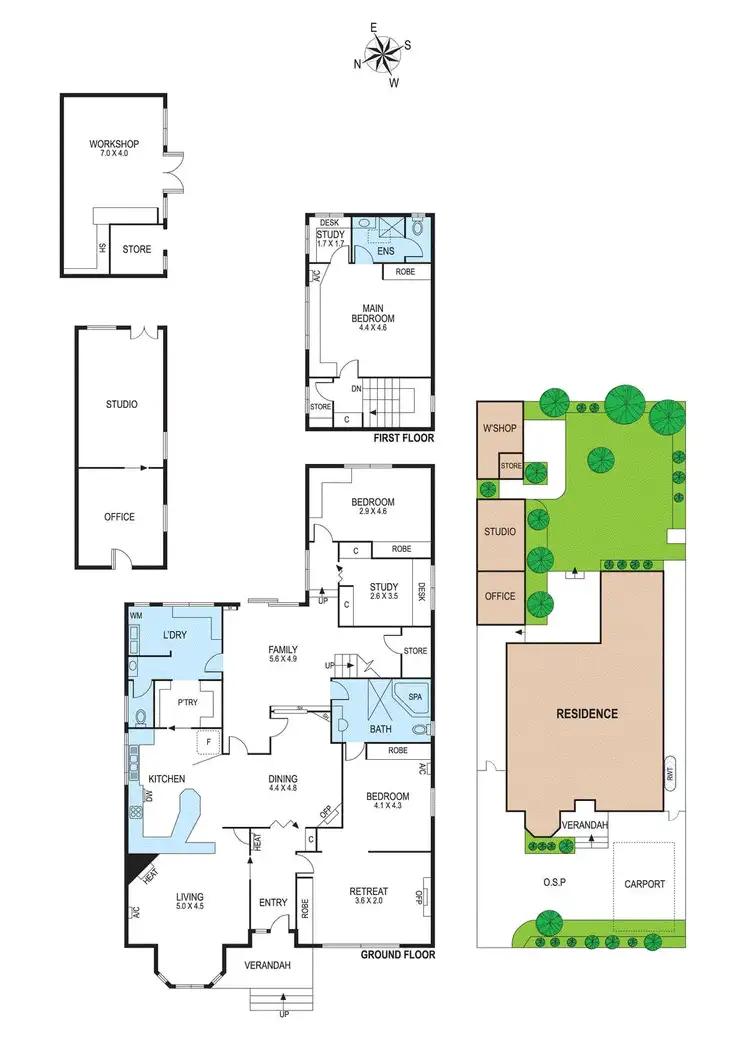 Floorplan of Homely house listing, 60 York Street, Caulfield South VIC 3162