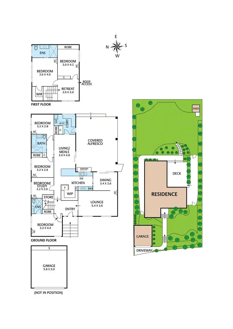 Floorplan of Homely house listing, 17 Lynwood Crescent, Lower Plenty VIC 3093