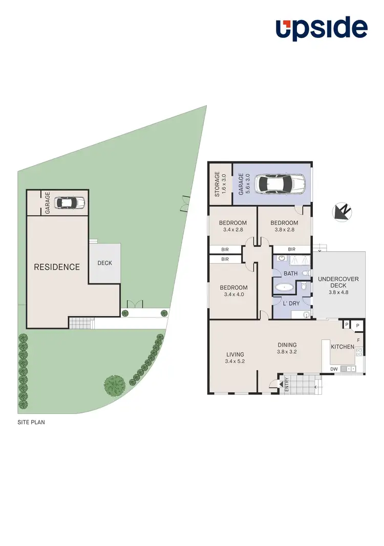Floorplan of Homely house listing, 6 Bruchhauser Crescent, Elderslie NSW 2570