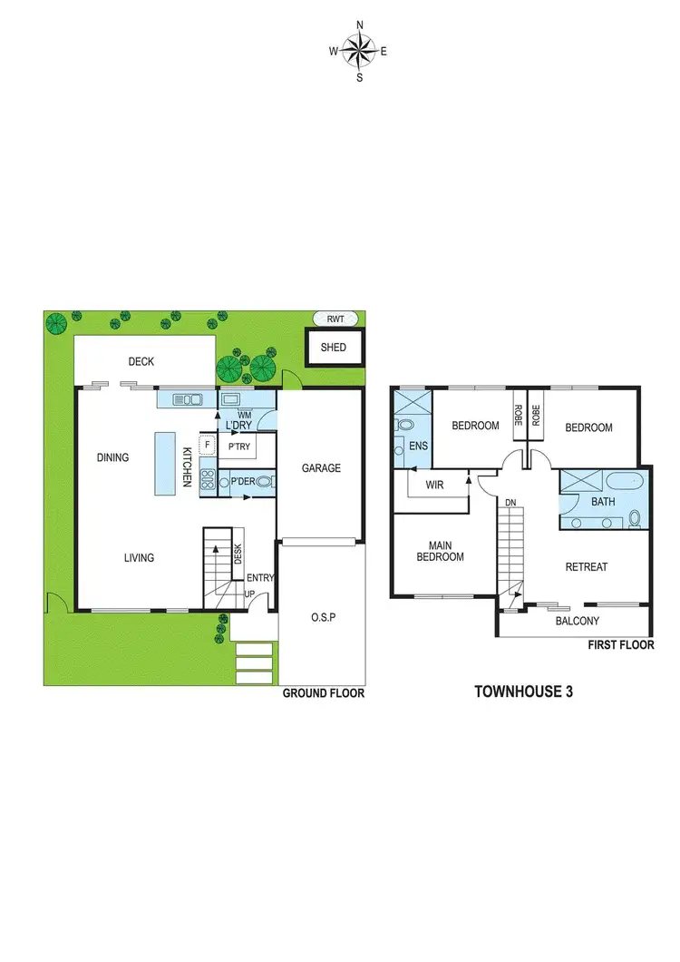Floorplan of Homely house listing, 43 Nicholson Street, Bentleigh VIC 3204