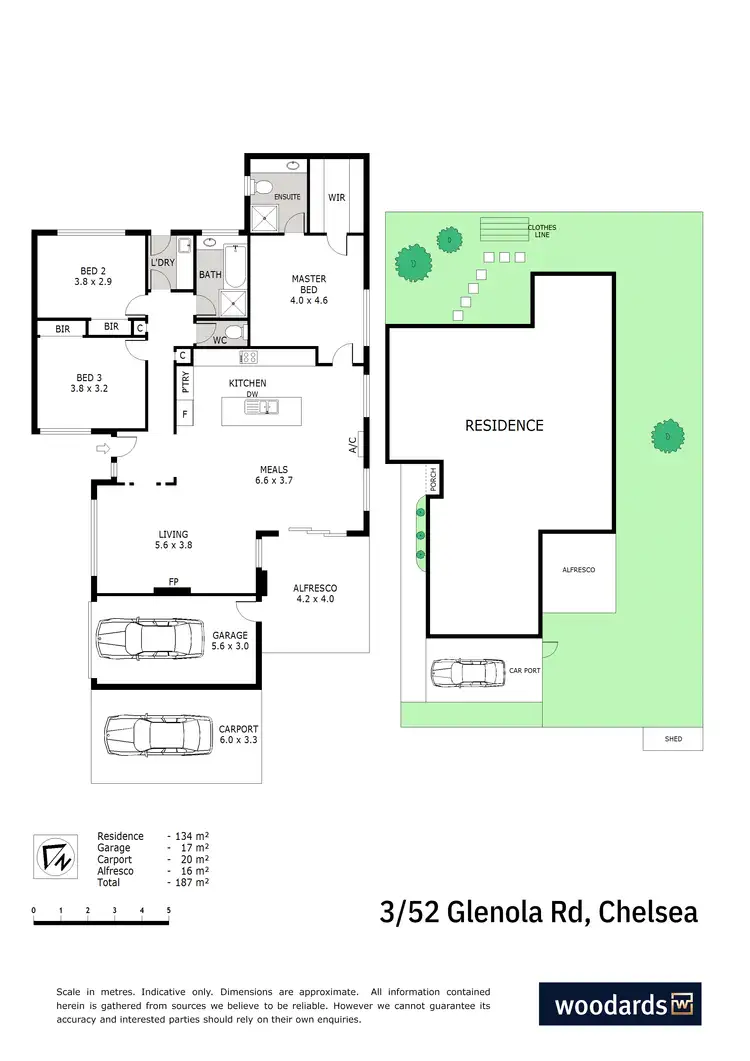Floorplan of Homely unit listing, 3/52 Glenola Road, Chelsea VIC 3196