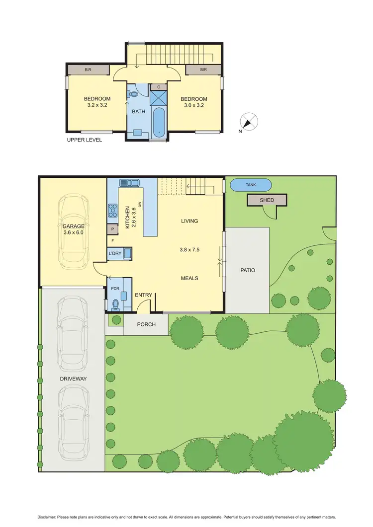 Floorplan of Homely townhouse listing, 1/168 Mt Dandenong Road, Ringwood East VIC 3135