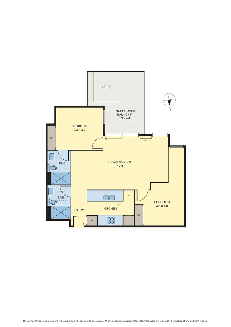 Floorplan of Homely apartment listing, 405/8 Hepburn Road, Doncaster VIC 3108