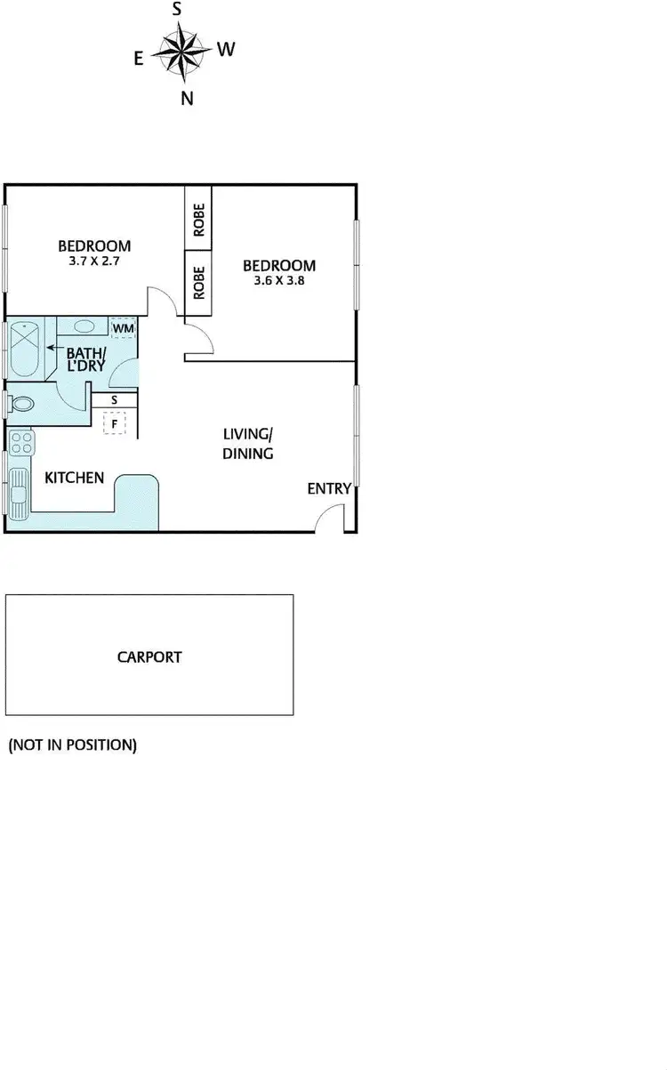 Floorplan of Homely apartment listing, 19/28 Eumeralla Road, Caulfield South VIC 3162