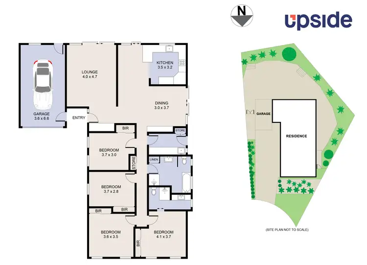 Floorplan of Homely house listing, 5 Narree Place, Orange NSW 2800