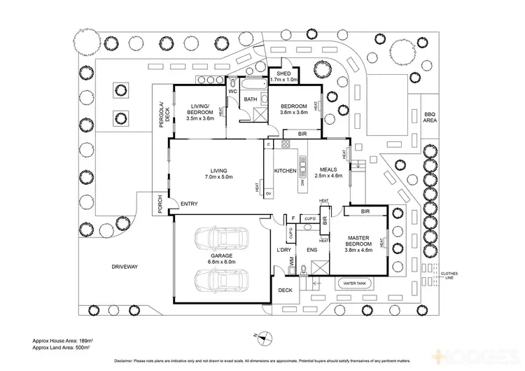 Floorplan of Homely house listing, 60 Newcombe Street, Drysdale VIC 3222