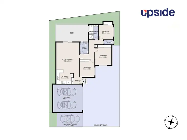 Floorplan of Homely apartment listing, 3/33 Gregson Avenue, Mayfield West NSW 2304