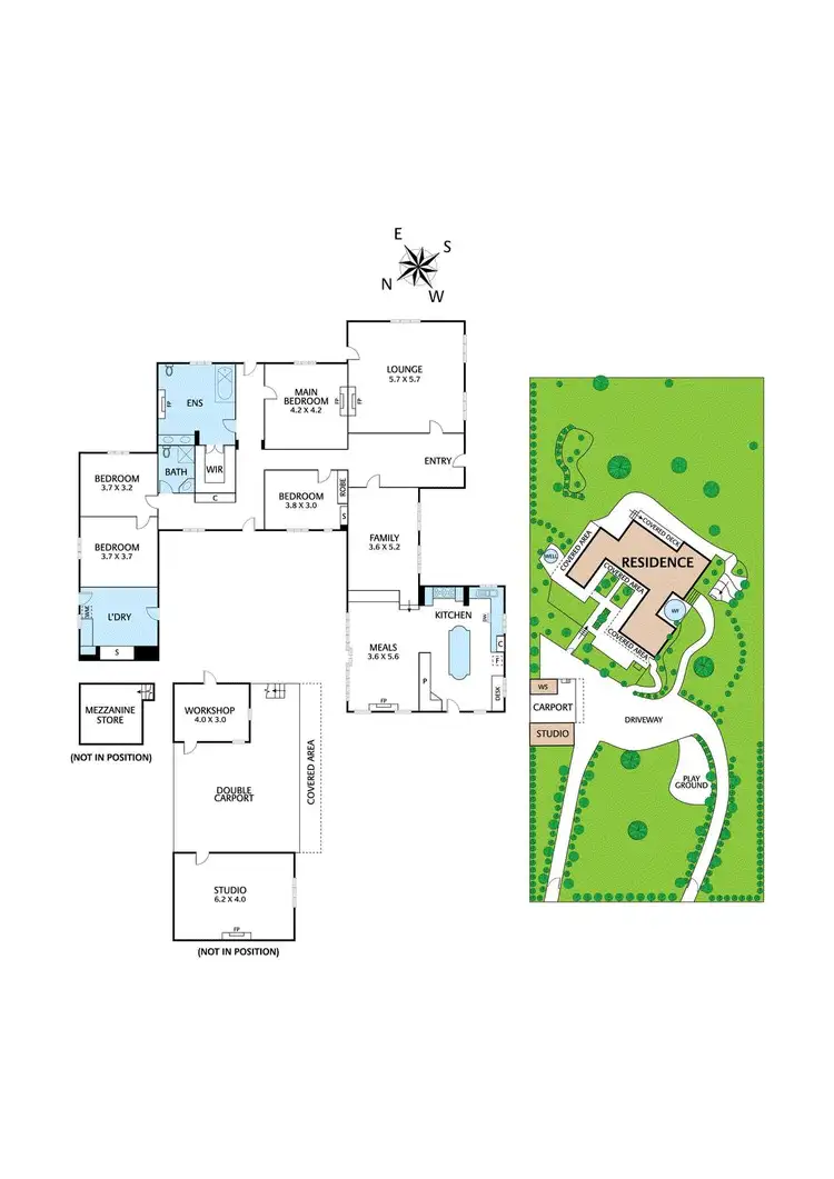Floorplan of Homely house listing, 56 Bonds Road, Lower Plenty VIC 3093
