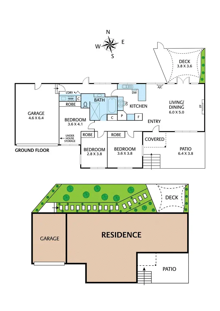 Floorplan of Homely house listing, 1/19 Fernside Avenue, Briar Hill VIC 3088