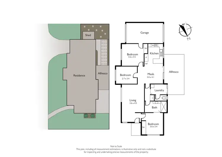 Floorplan of Homely unit listing, 46 Seaview Avenue, Mornington VIC 3931
