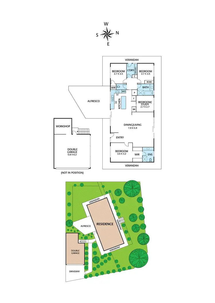 Floorplan of Homely house listing, 12 Laurison Road, Eltham North VIC 3095