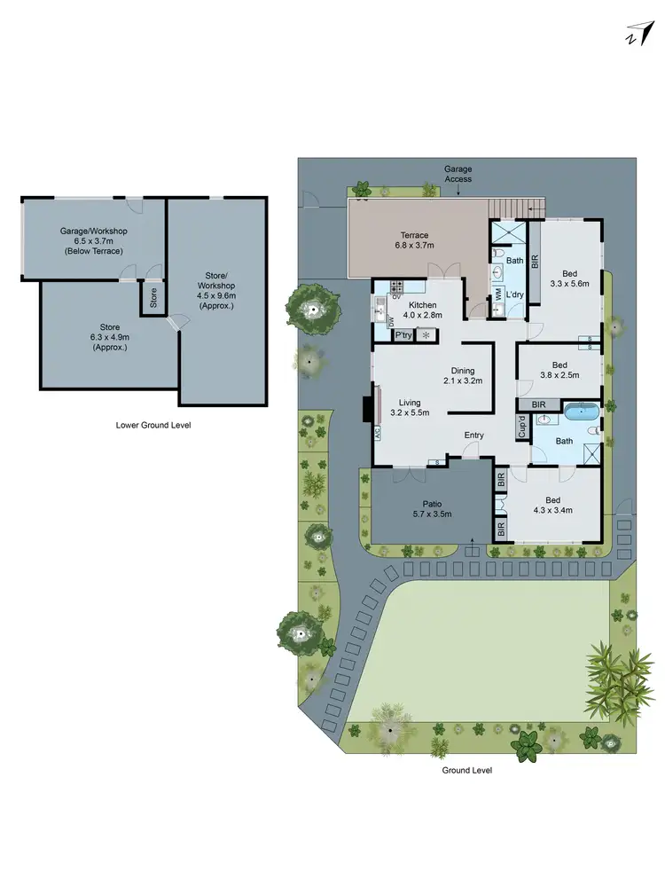 Floorplan of Homely house listing, 65 Bignell Road, Bentleigh East VIC 3165