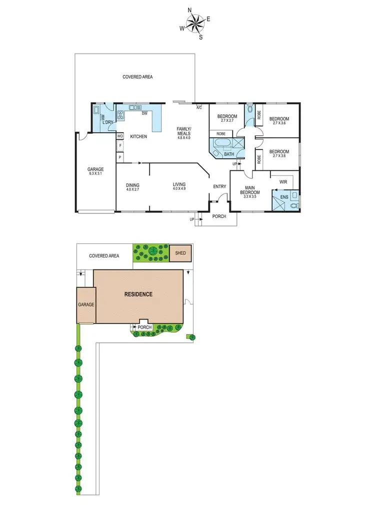 Floorplan of Homely house listing, 26C Walsh Street, Ormond VIC 3204