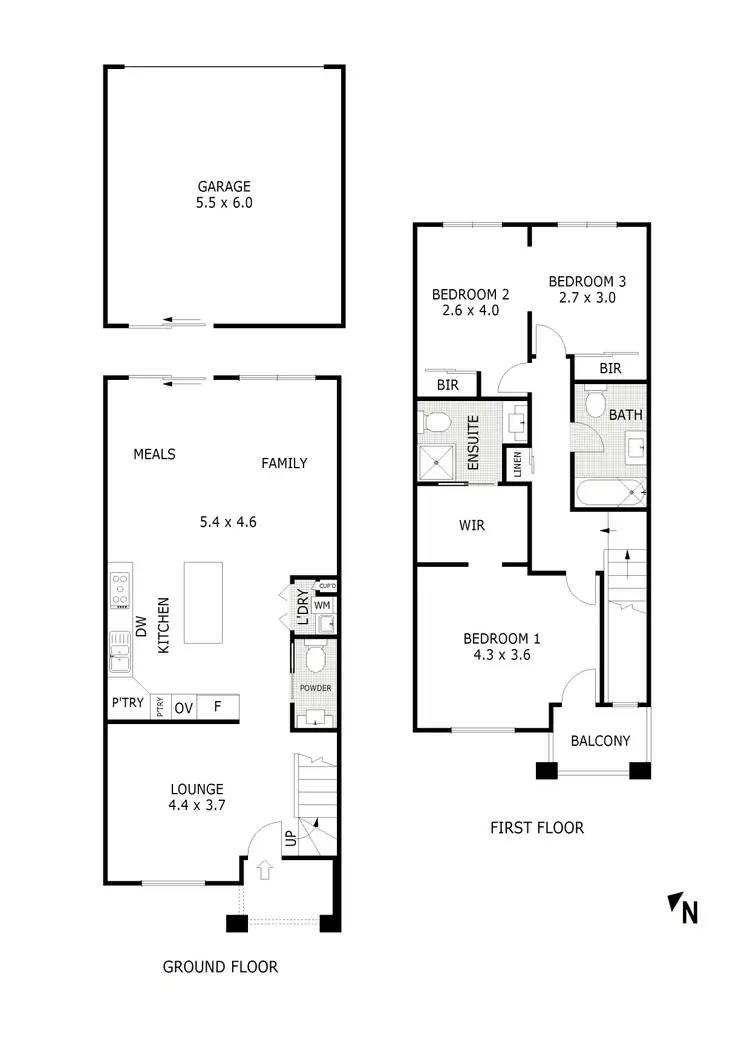 Floorplan of Homely house listing, 57 Samson Brook Drive, Wallan VIC 3756
