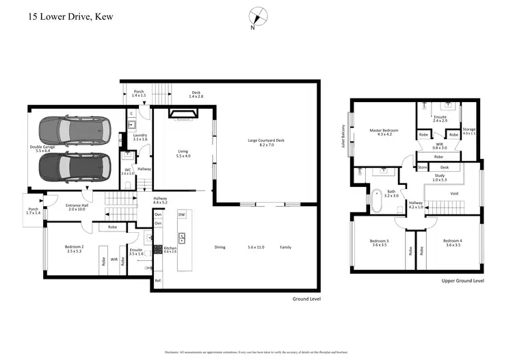Floorplan of Homely house listing, 15 Lower Drive, Kew VIC 3101