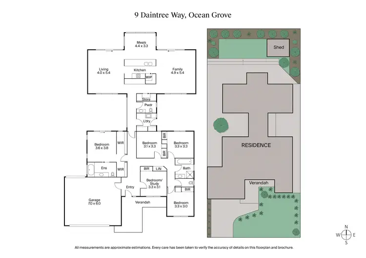 Floorplan of Homely house listing, 9 Daintree Way, Ocean Grove VIC 3226