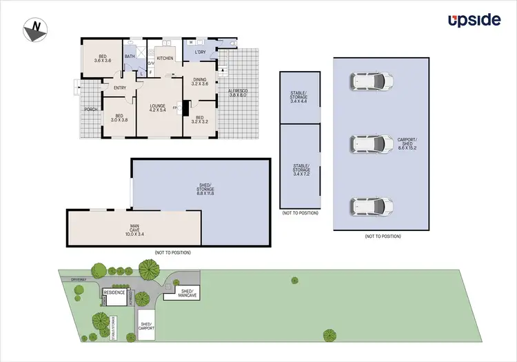 Floorplan of Homely house listing, 3618 Remembrance Driveway, Bargo NSW 2574