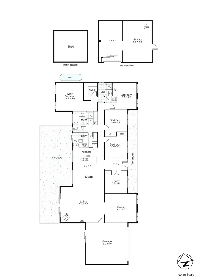 Floorplan of Homely house listing, 5 Therese Court, Miners Rest VIC 3352