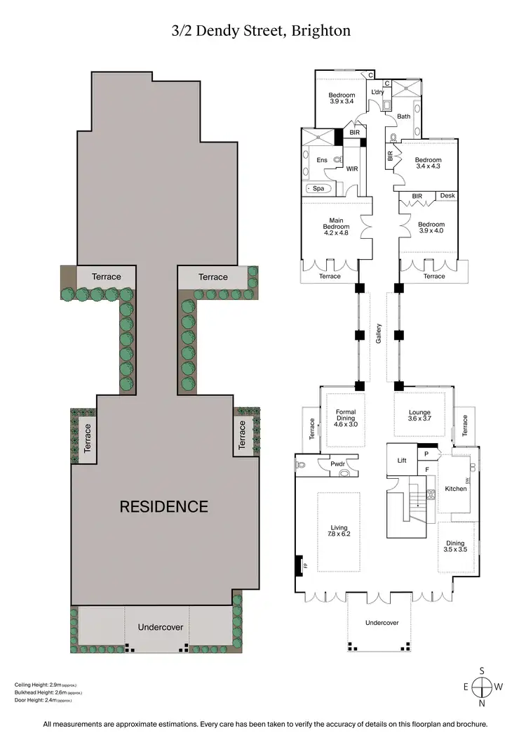 Floorplan of Homely apartment listing, 3/2 Dendy Street, Brighton VIC 3186